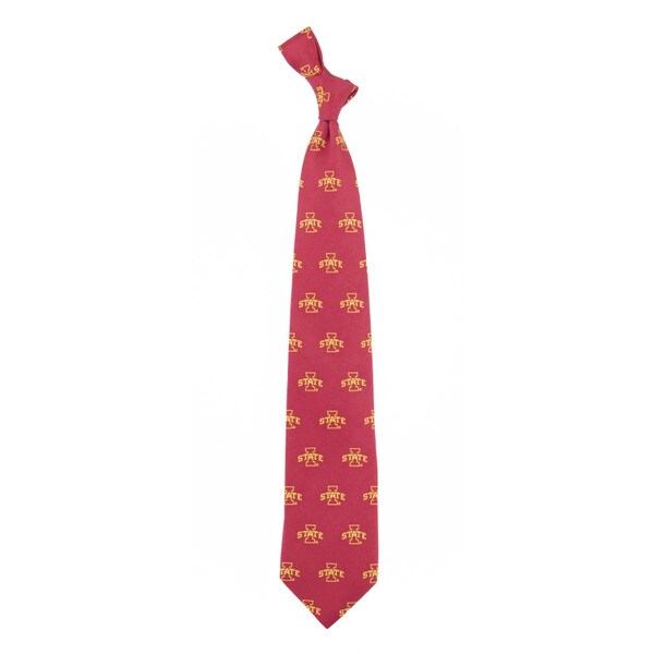 Eagles Wings I-State Cardinal & Gold Necktie